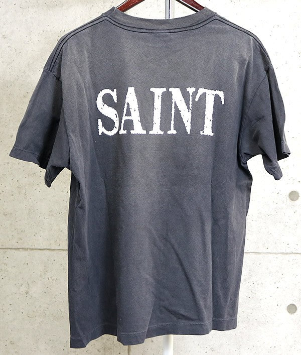 SAINT MICHAEL DEATHNOTE SS Cotton T-Shirt Black Size S