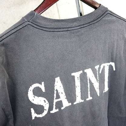 SAINT MICHAEL DEATHNOTE SS Cotton T-Shirt Black Size S