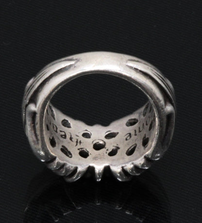 CHROME HEARTS K&T Ring SV925 Silver Size ONE SIZE