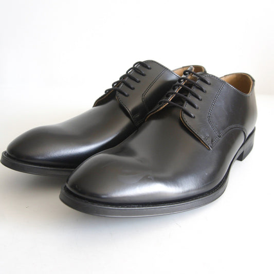 REGAL Black Plain Toe Leather Shoes Size 8.5