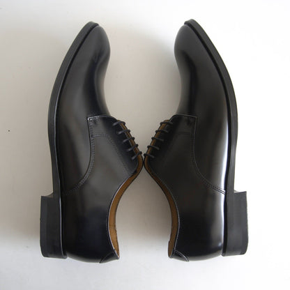REGAL Black Plain Toe Leather Shoes Size 8.5