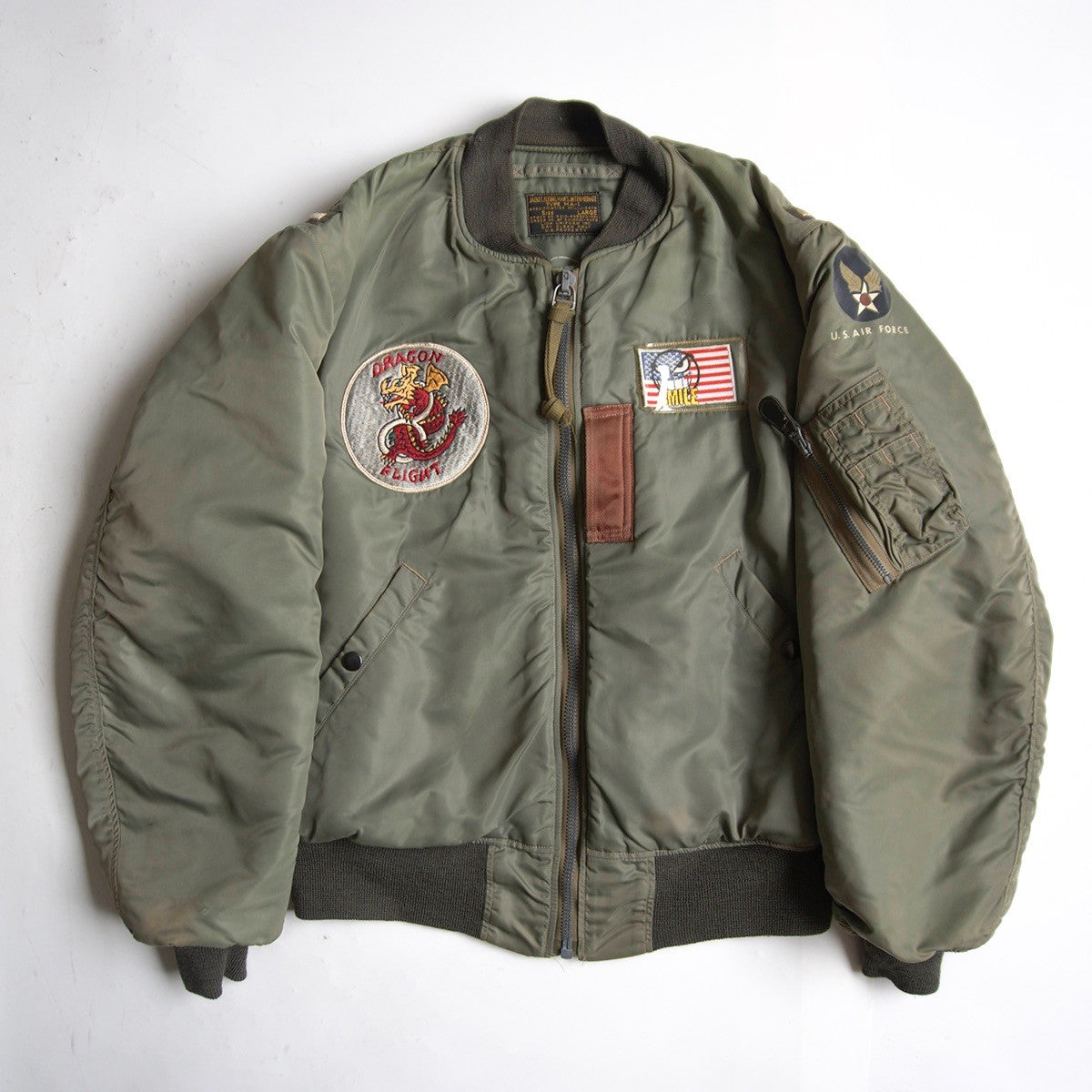 Buzz Rickson's MA-1 1957 Model Jacket Green Size L