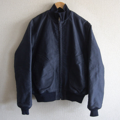 Buzz Rickson's Deck Zip Jacket Blue Size 36