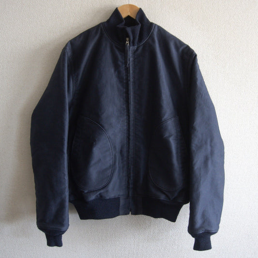 Buzz Rickson's Deck Zip Jacket Blue Size 36