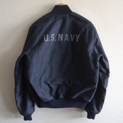 Buzz Rickson's Deck Zip Jacket Blue Size 36