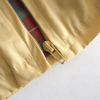 Baracuta G4 Swingtop Car Coat Yellow Size 42