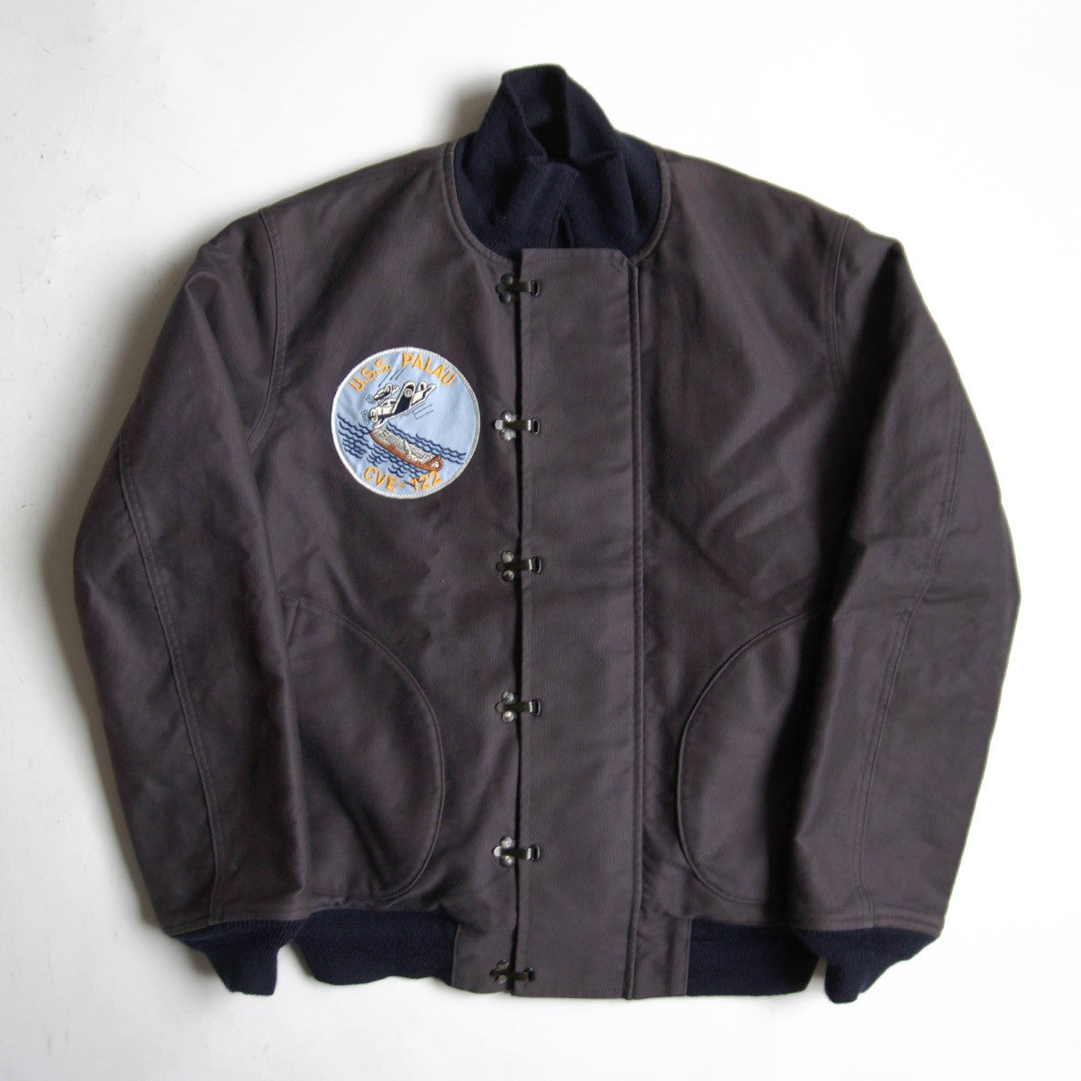 The Real McCoy's 44 Deck Hook Jacket Blue Size 44