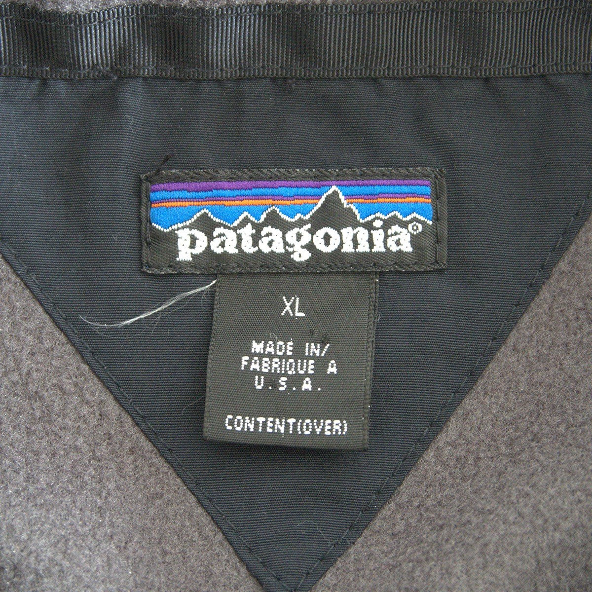 Patagonia 90S Snap-T Fleece Jacket Gray Size XL