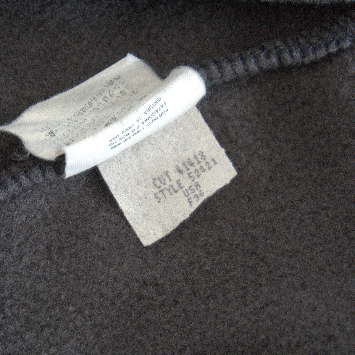 Patagonia 90S Snap-T Fleece Jacket Gray Size XL