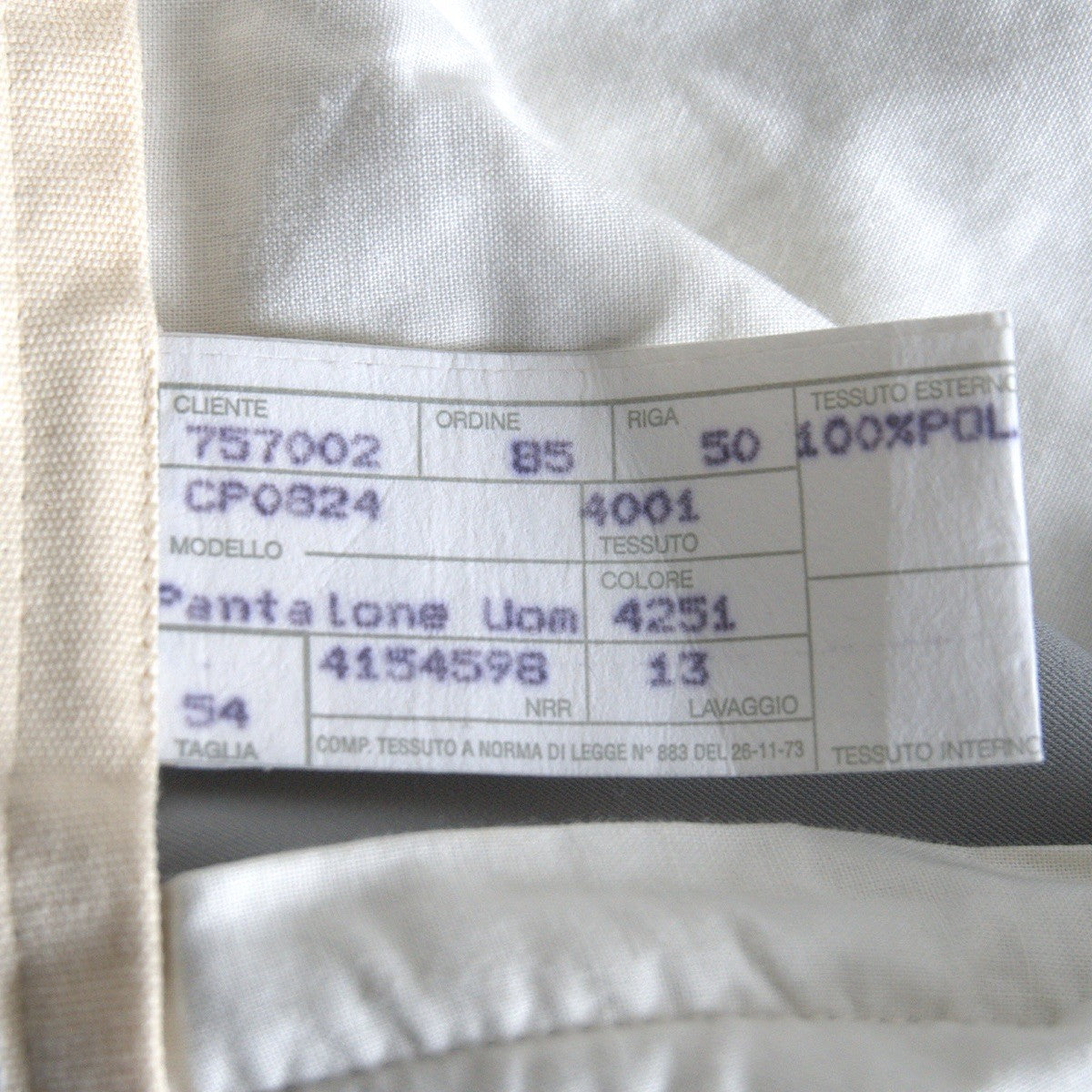 Giorgio Armani Slacks Trousers Size 50