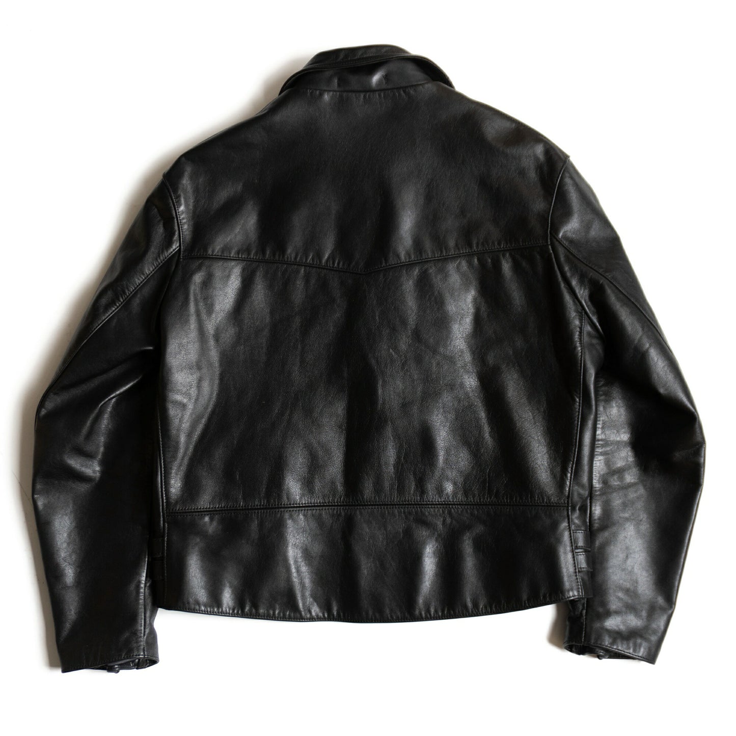 666 triple six 46 UK Steerhide Double Riders Jacket Size 46