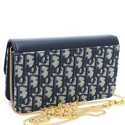 Christian Dior Caro Oblique Jacquard Pouch Bag Size ONE SIZE