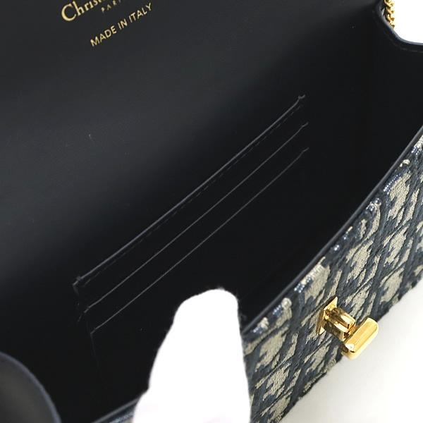 Christian Dior Caro Oblique Jacquard Pouch Bag Size ONE SIZE