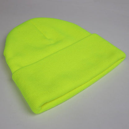 CHROME HEARTS Acrylic Logo Beanie Yellow Size ONE SIZE