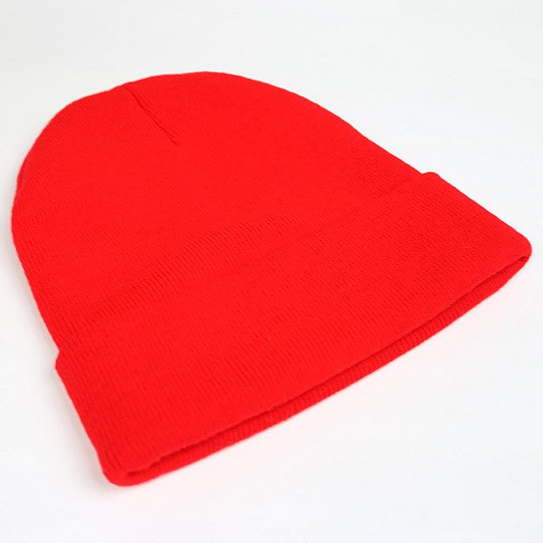 CHROME HEARTS Acrylic Logo Beanie Red Size ONE SIZE