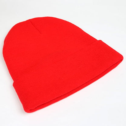 CHROME HEARTS Acrylic Logo Beanie Red Size ONE SIZE