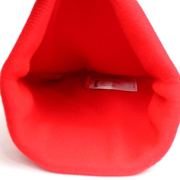 CHROME HEARTS Acrylic Logo Beanie Red Size ONE SIZE