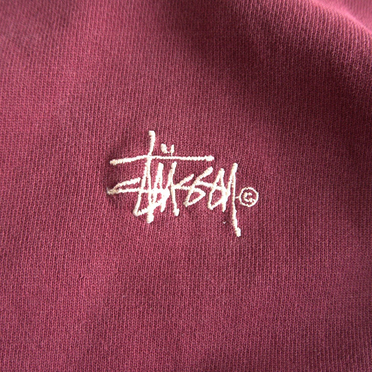 Stussy 80S Mock Neck Hoodie Size L