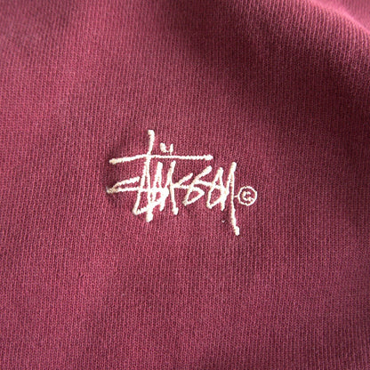 Stussy 80S Mock Neck Hoodie Size L