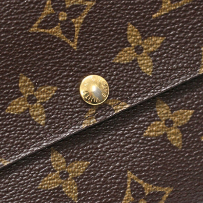 LOUIS VUITTON Monogram Sarah Wallet Size ONE SIZE