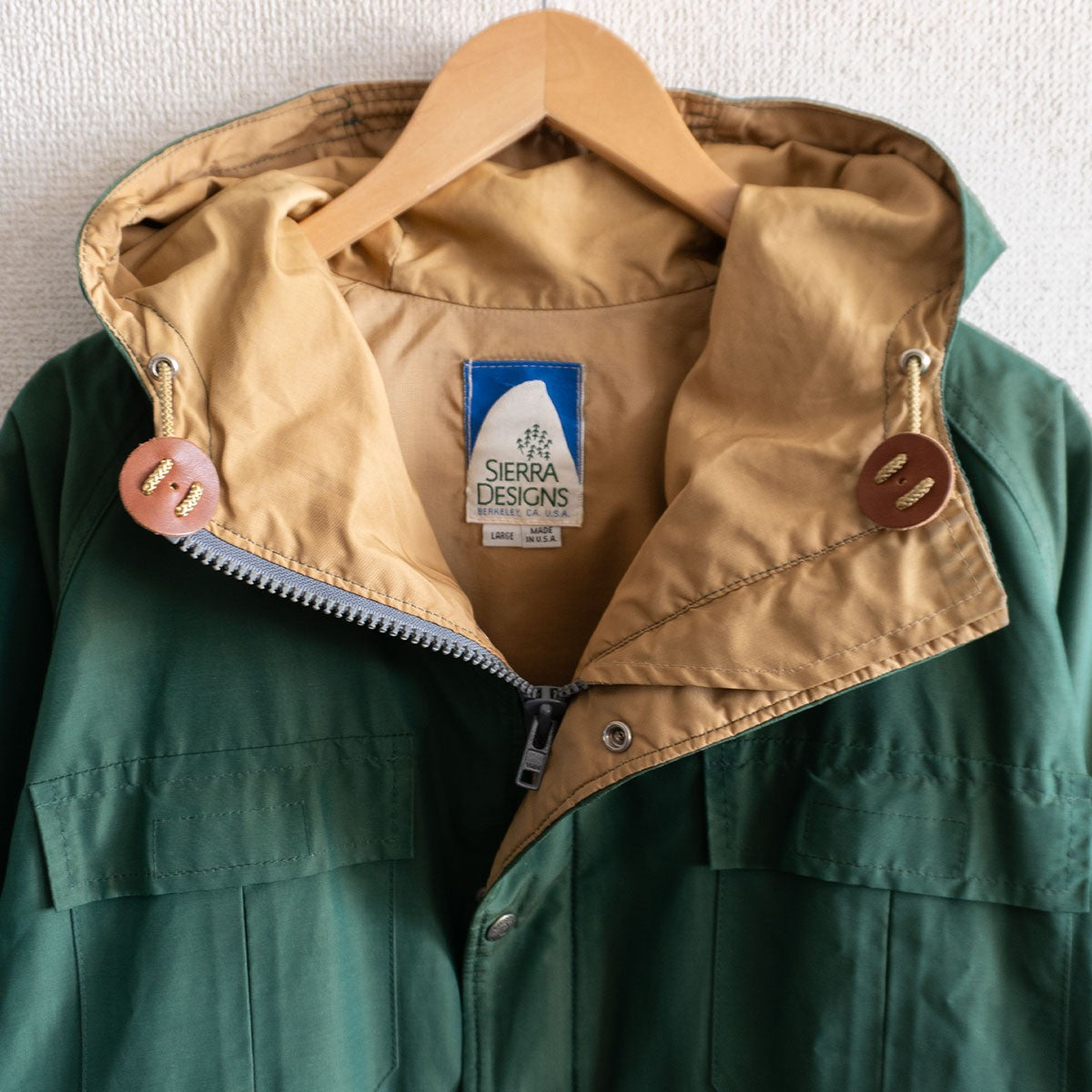 Sierra Designs USA 60/40 Mountain Parka Jacket Green Size L