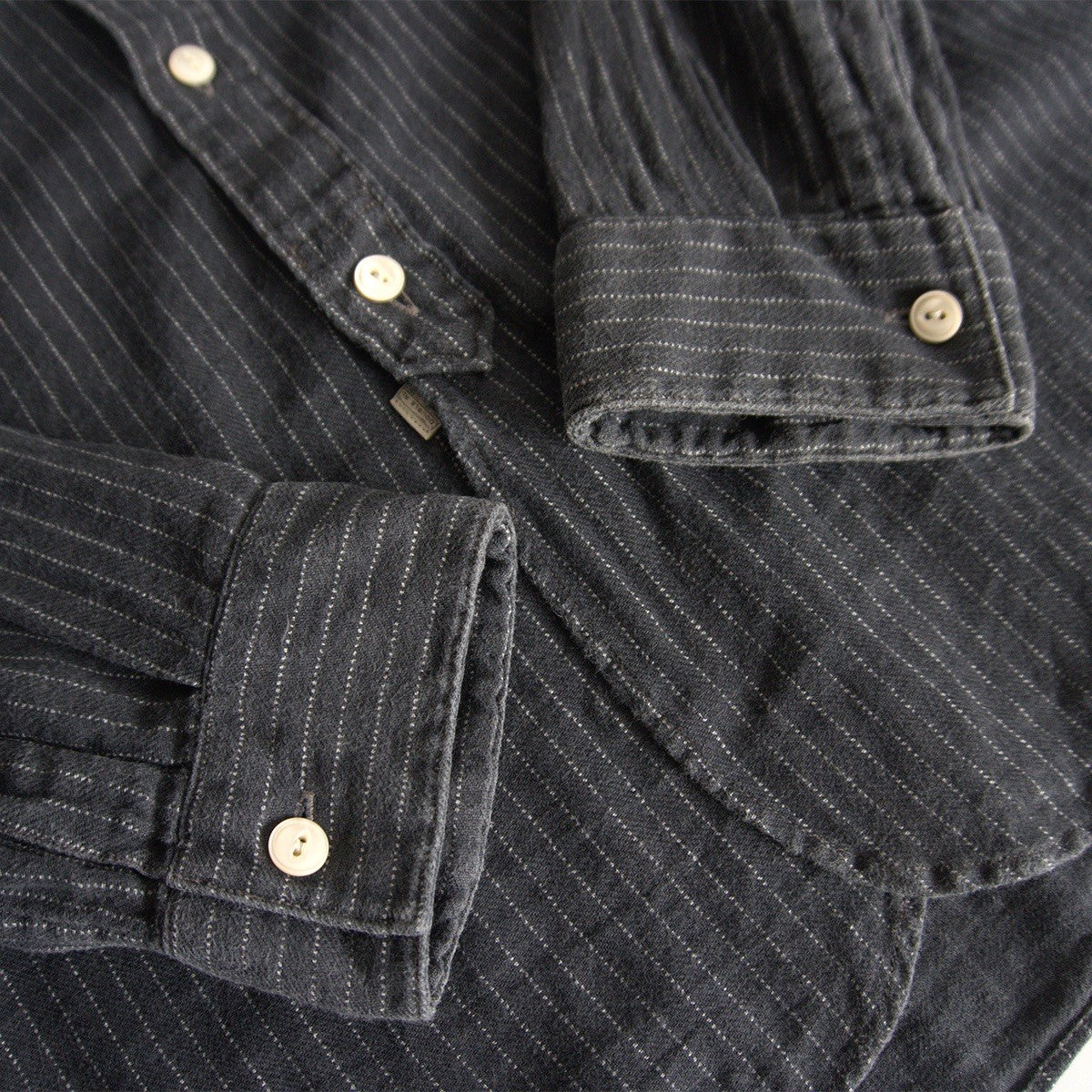 RRL Wabash Stripe Work Shirt Pre-Washed Size XL