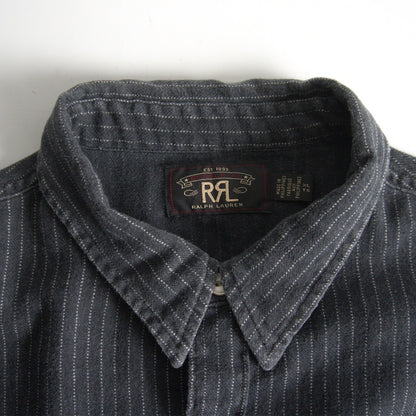 RRL Wabash Stripe Work Shirt Pre-Washed Size XL