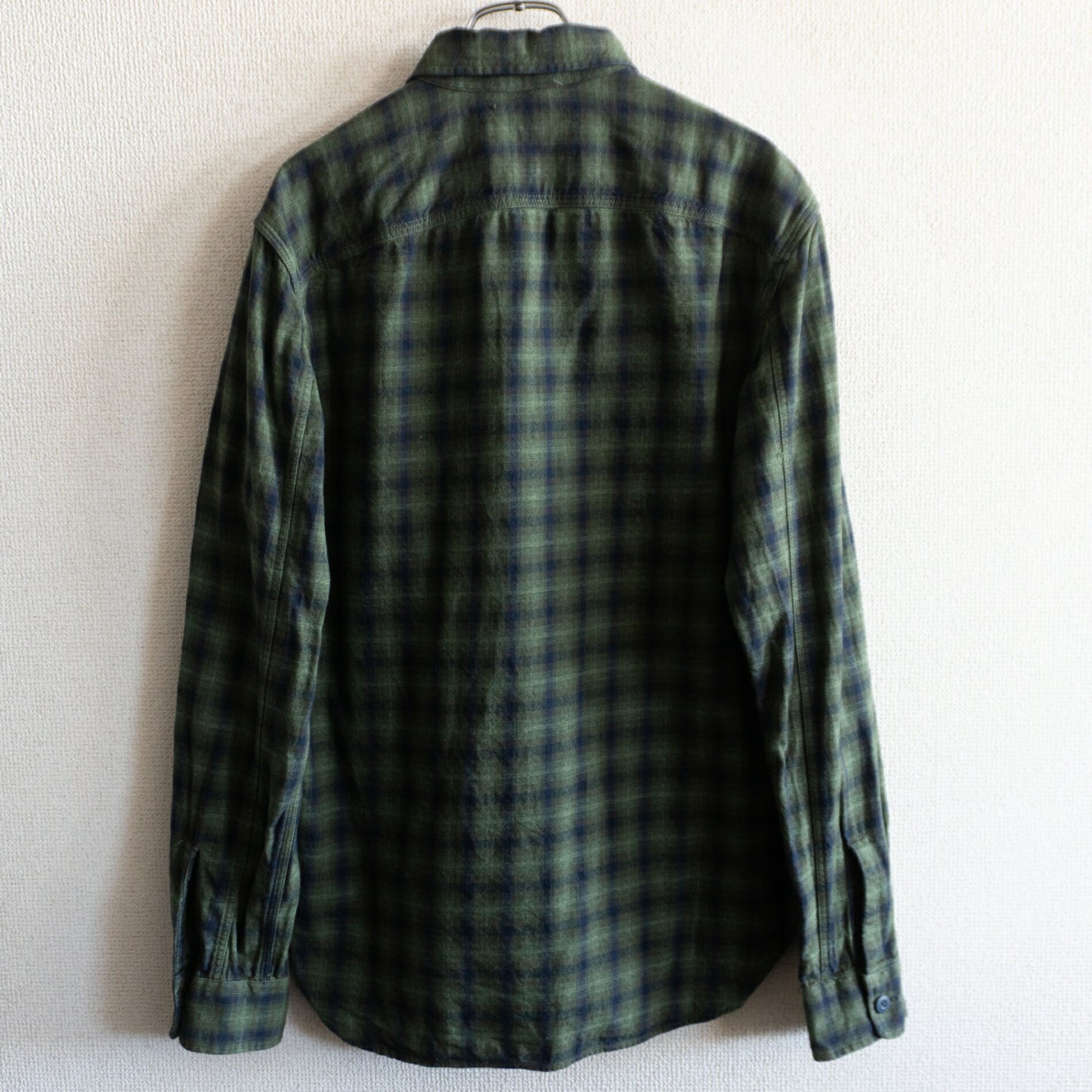 RRL Ombre Check Work Shirt Size S