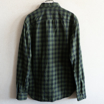 RRL Ombre Check Work Shirt Size S