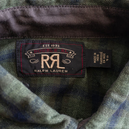 RRL Ombre Check Work Shirt Size S