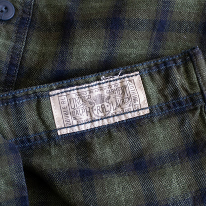 RRL Ombre Check Work Shirt Size S