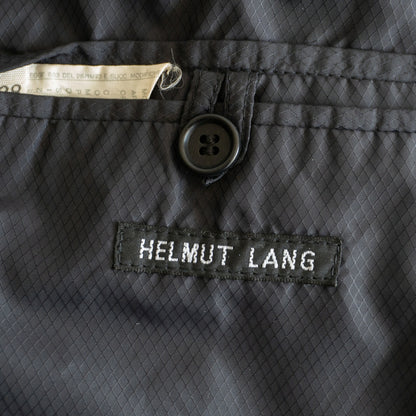 Helmut Lang Signature Parachute Nylon Jacket Black Size 38