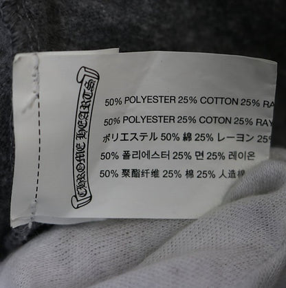 CHROME HEARTS Old English Logo Print Sweatpants Gray Size M