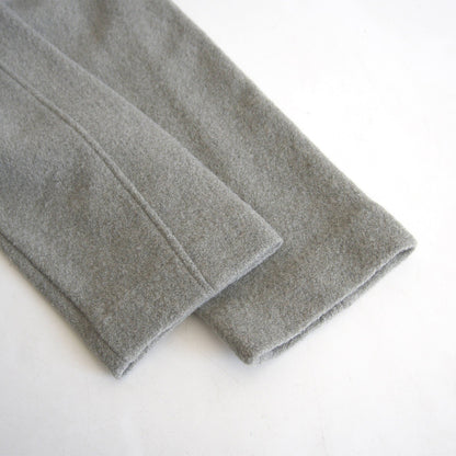 evameva Pressed wool hooded coat Gray Size 2