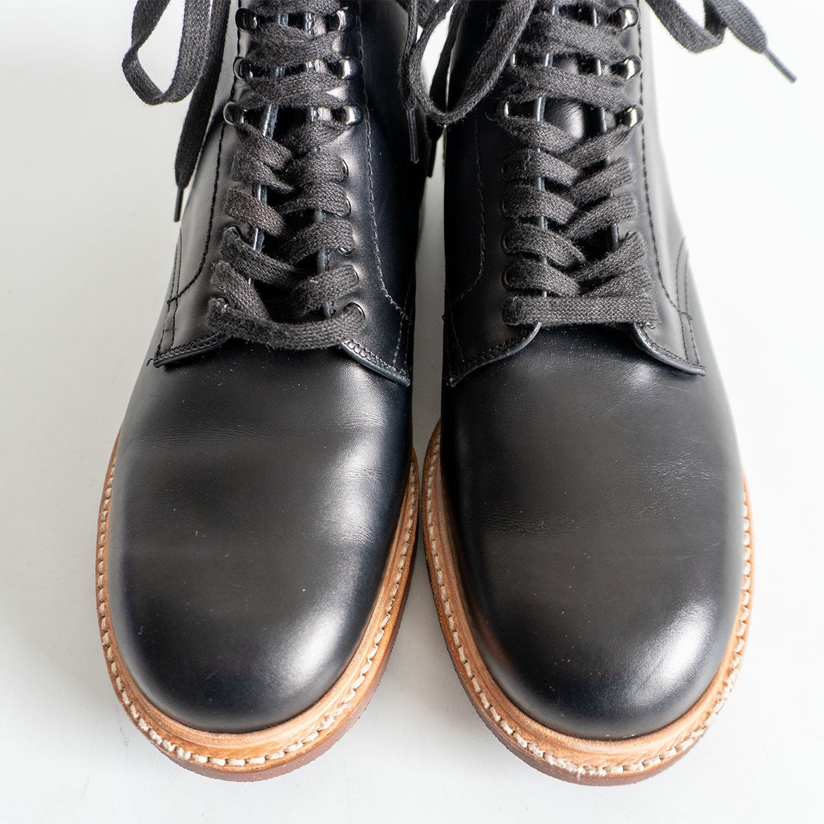 Alden Military Munson Boots Black Size 9D