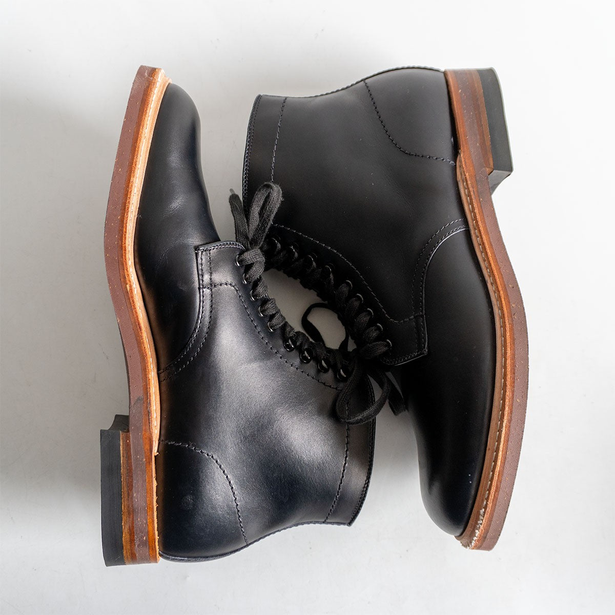 Alden Military Munson Boots Black Size 9D