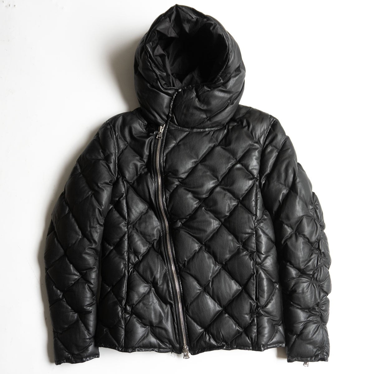 Isamu Katayama Backlash Kangaroo leather down jacket Black Size 3