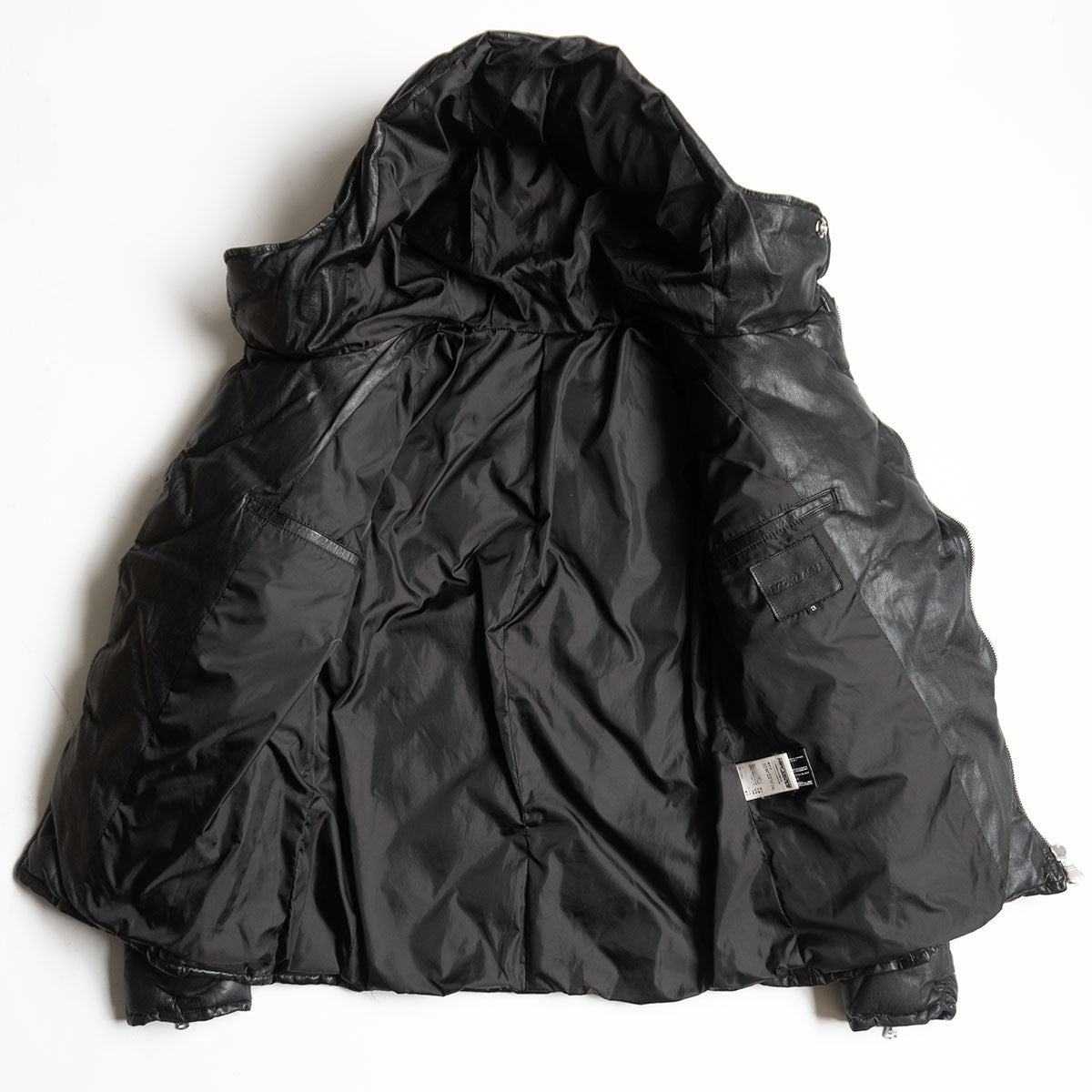 Isamu Katayama Backlash Kangaroo leather down jacket Black Size 3