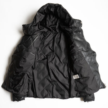 Isamu Katayama Backlash Kangaroo leather down jacket Black Size 3