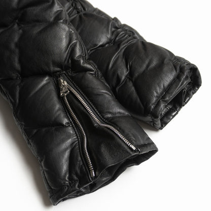 Isamu Katayama Backlash Kangaroo leather down jacket Black Size 3