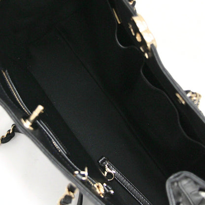 CHANEL Matelasse Soft Caviar Chain Tote Bag Size ONE SIZE