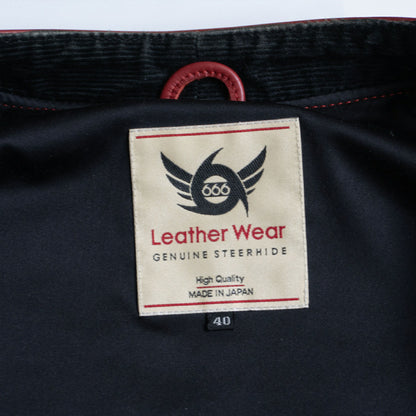 666 triple six Mandarin Single Rider Jacket Size 40