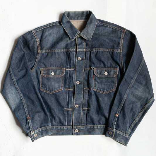Levi's Vintage Clothing Type II Big E Denim Jacket Size 42