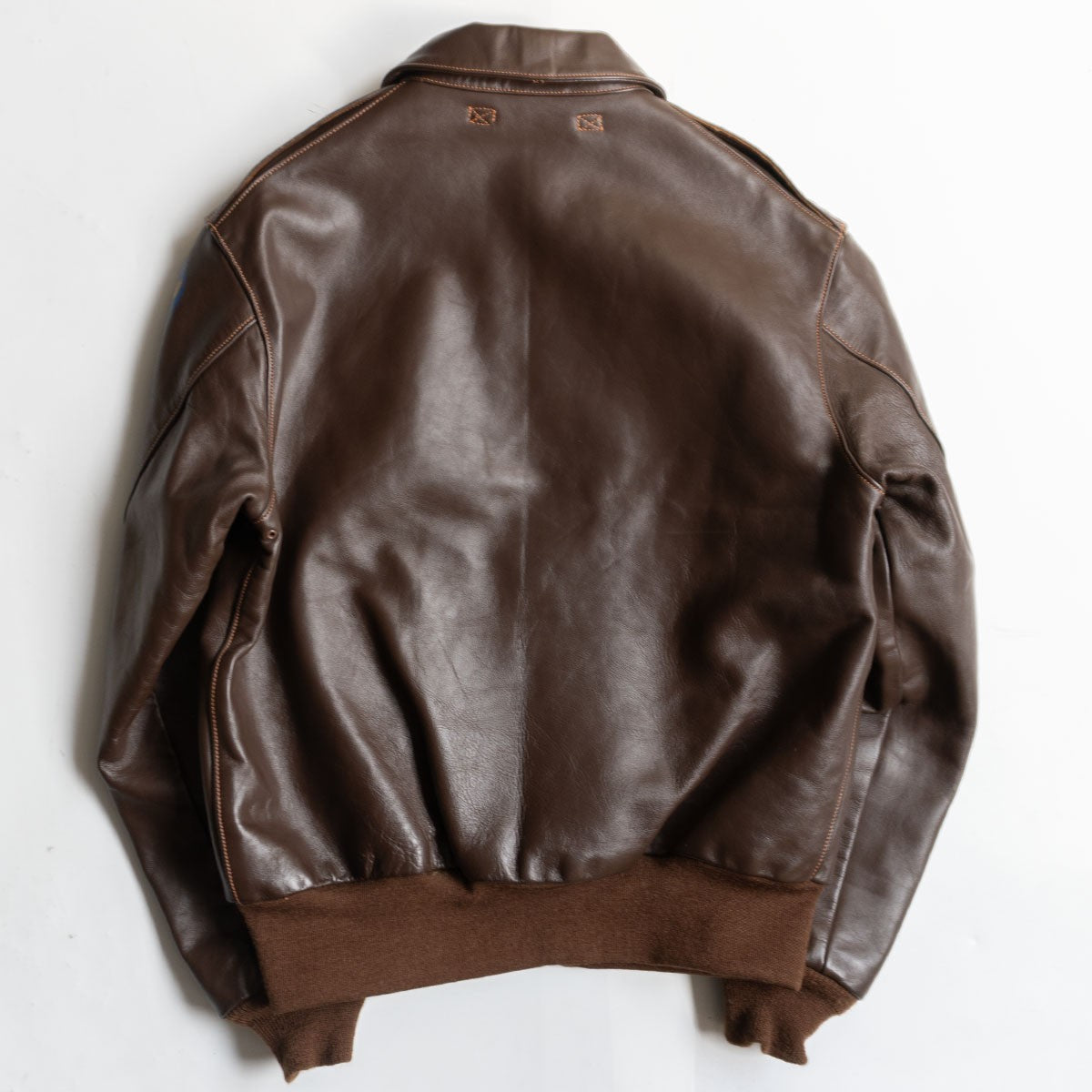 REAL McCOY Horsehide A-2 Flight Leather Jacket Size S