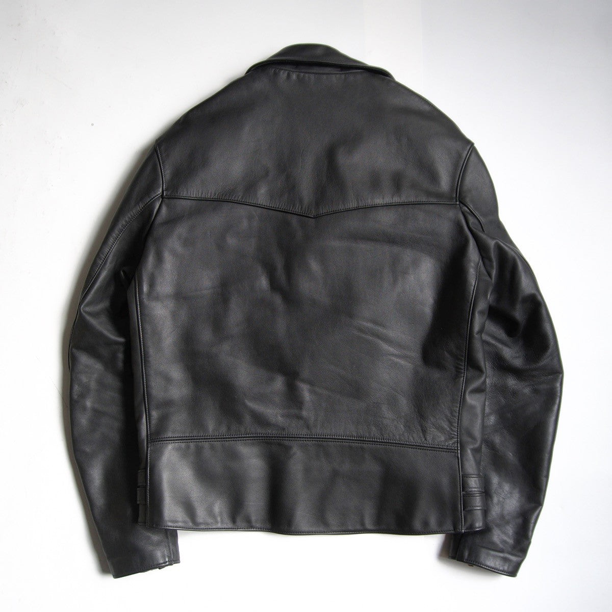 666 triple six Steerhide UK Double Rider Riders Jacket Size 42