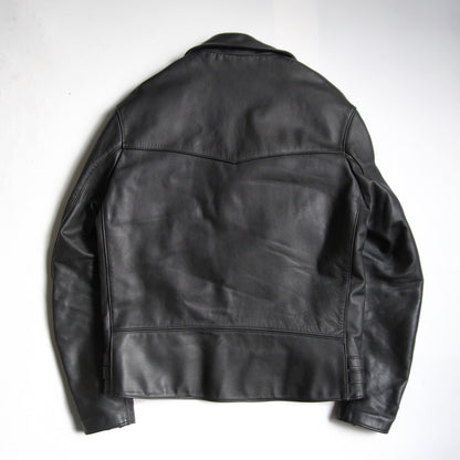 666 triple six Steerhide UK Double Rider Riders Jacket Size 42