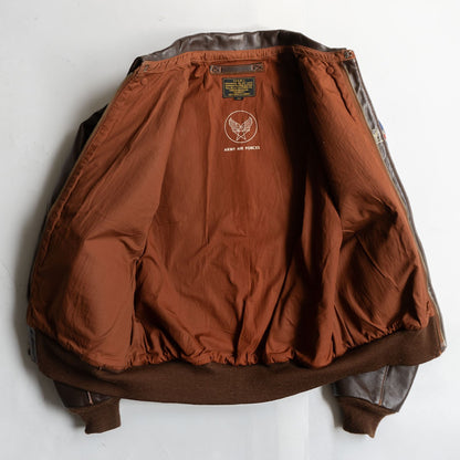 REAL McCOY Horsehide A-2 Flight Leather Jacket Size S