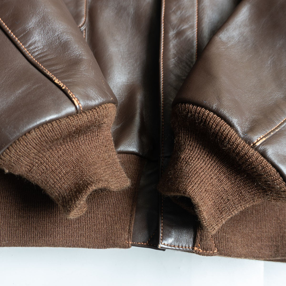 REAL McCOY Horsehide A-2 Flight Leather Jacket Size S