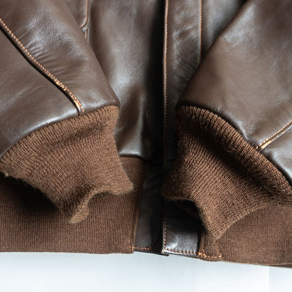 REAL McCOY Horsehide A-2 Flight Leather Jacket Size S