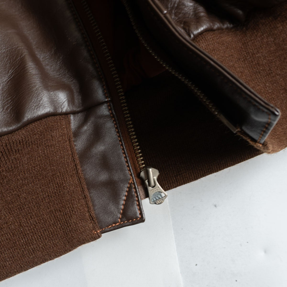 REAL McCOY Horsehide A-2 Flight Leather Jacket Size S